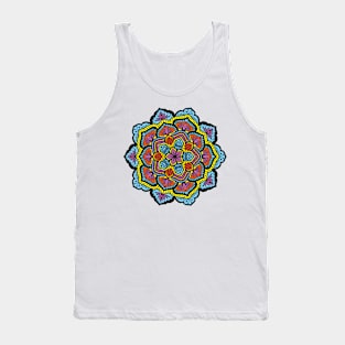 Mandala colour Tank Top